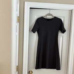 J. Crew Gray T-Shirt Dress